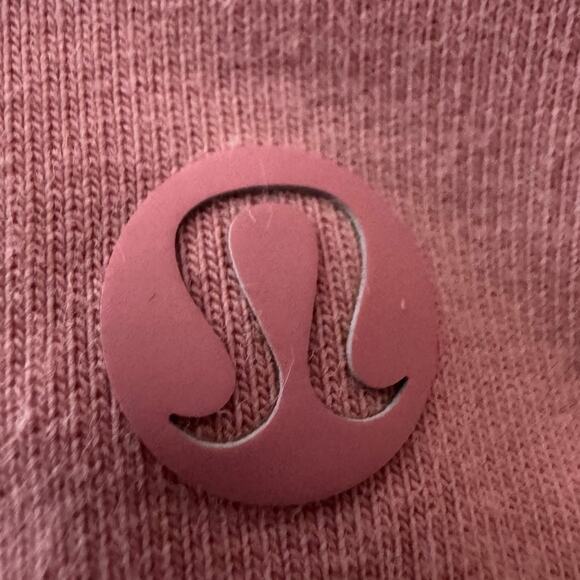 Lululemon Scuba Pullover Pink Taupe Sweatshirt Size 10 - Picture 8 of 13